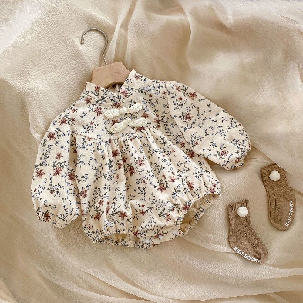 Conjunto Pelele Floral para Bebé Niña 🌸💕