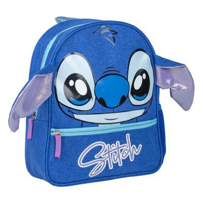 Mochila Infantil 3D Stich - 30cm