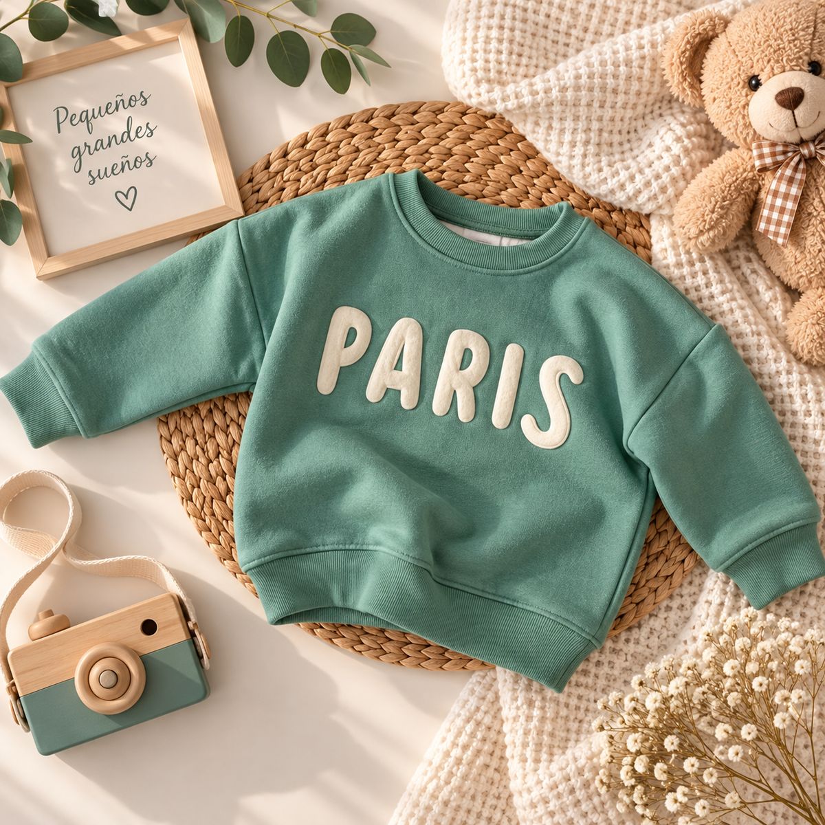 ✨ Sudadera infantil PARIS ✨