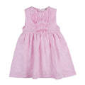 Vestido en lino rosa