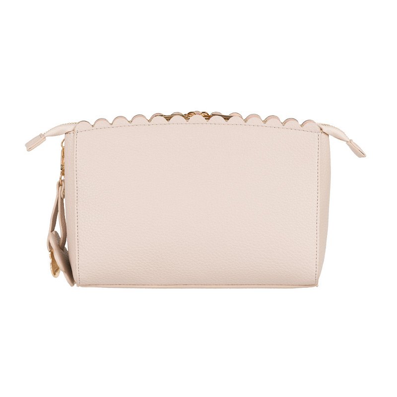Cartera beige