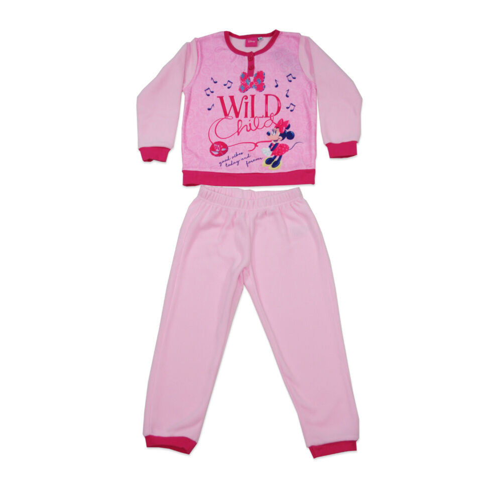 Pijama de Invierno Infantil Minnie Mouse - Rosa / talla 116cm