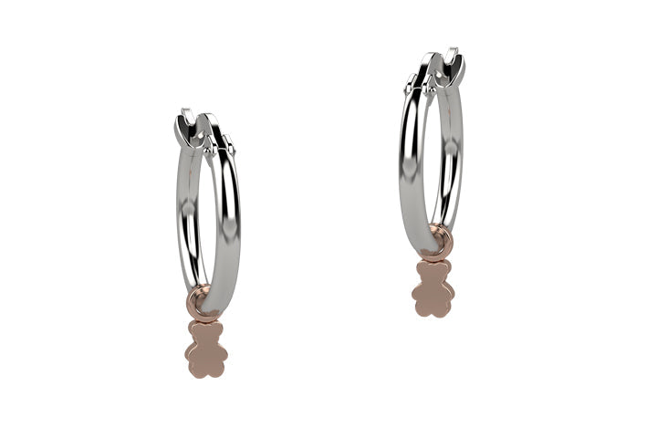Pendientes osito Arg 925