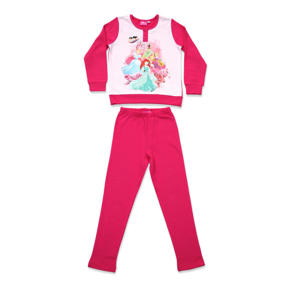 Pijama de Invierno Infantil Princesas Disney - rosa/talla 98