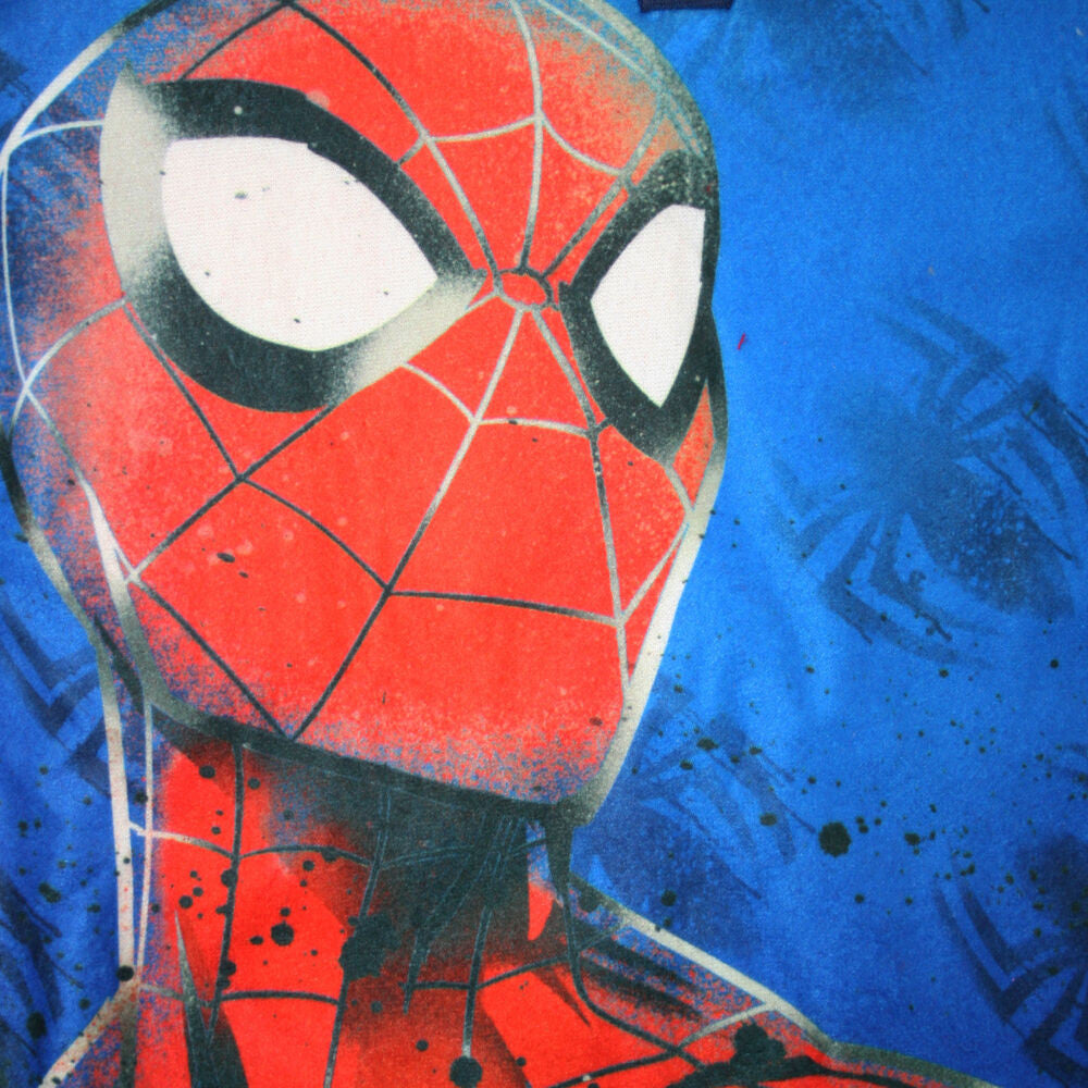 Pijama de Invierno Infantil Spider-Man Rojo y Azul/talla 128
