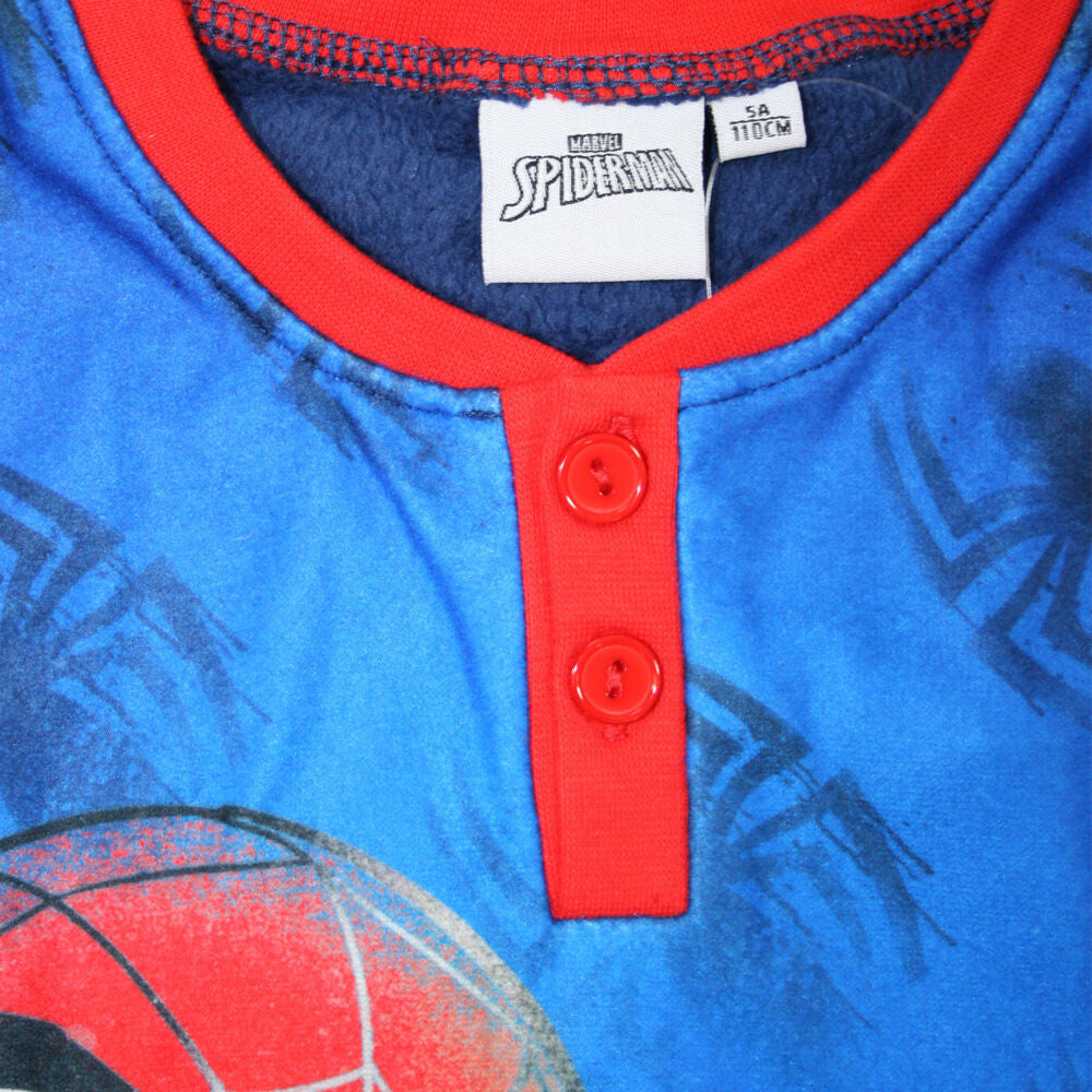 Pijama de InviernoInfantil Spiderman - Azul Marino/ Talla 106cm