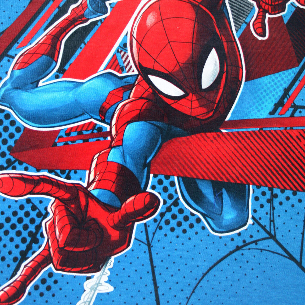 Pijama de Invierno Infantil Spiderman - Rojo y Azul/Talla 128